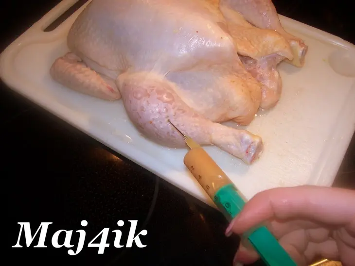 Нежнейшая курочка "обколотая пьяньчужка": шаг 2