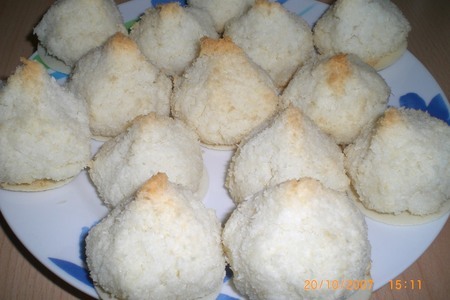 Кокосовые печенья (kokosmakronen)