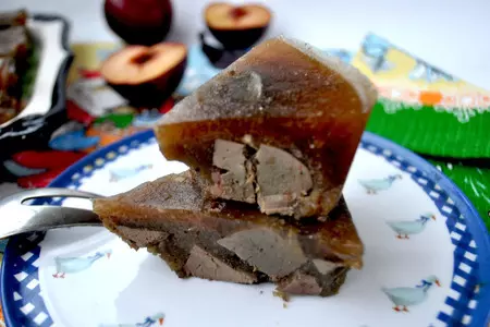 Печёнка индейки в сливовой заливке