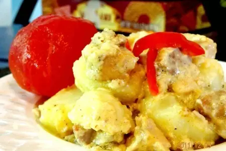 Картошка "по королевски"