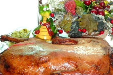 Утка мятно-медовая с капустой. датская, рождественская ( готовимся к новому году)