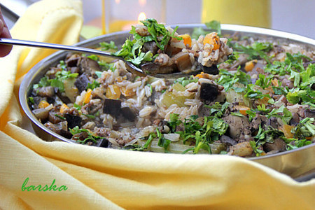 Фото к рецепту: Рис из луизианны или "грязный рис" каджунской кухни (сша)