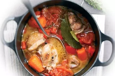 Курица по-баскски