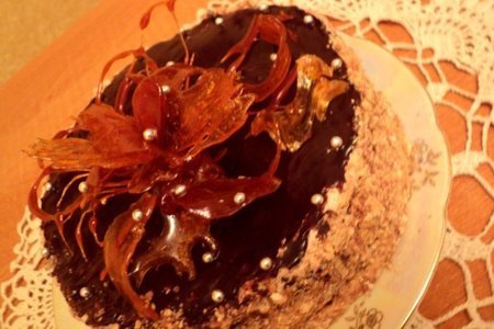 Торт «янтарный цветок»