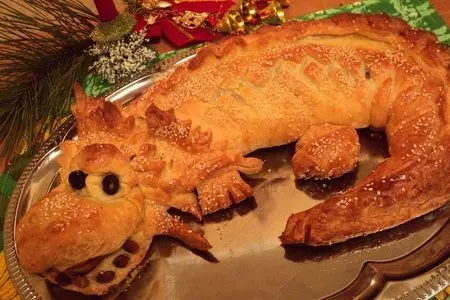 Пирог «дракоша»