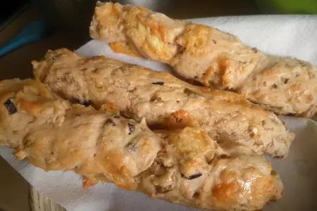 Хлеб с сыром и оливками  от мики шемо