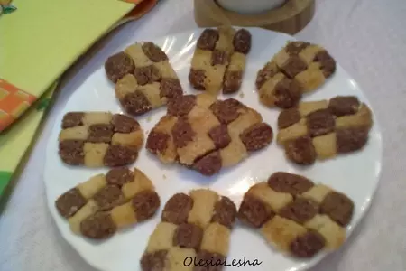 Печенье "шахматное")))