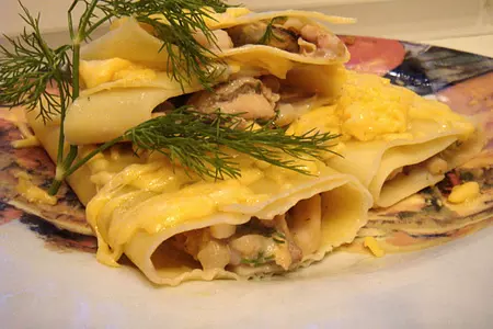 Итальянские "блинчики-рулетики" parma