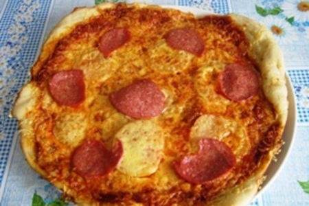 Итальянская пицца.