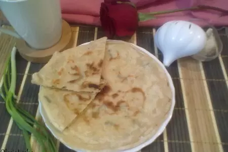 Паратха "paratha" постная...(индийская лепешка с начинкой внутри)!