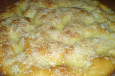 Фото к рецепту: Tarte au sucre  /сахарный пирог