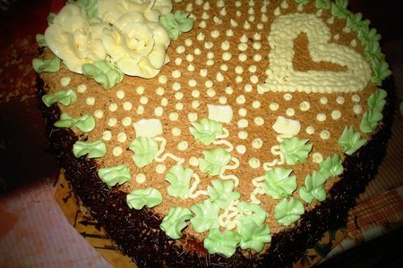Торт "для любимого мужа"