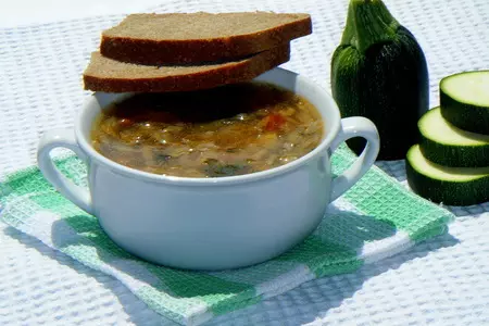 Лёгкий дачный суп