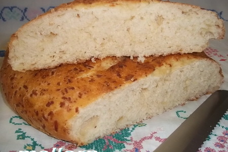 Фото к рецепту: Сырный французский хлеб