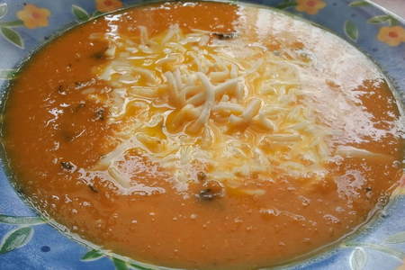 Фото к рецепту: Суп-пюре из сладкого картофеля