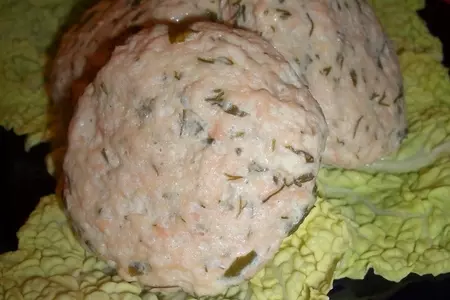 Котлеты рыбные с творогом паровые