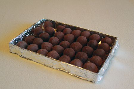 Шоколадные трюфели