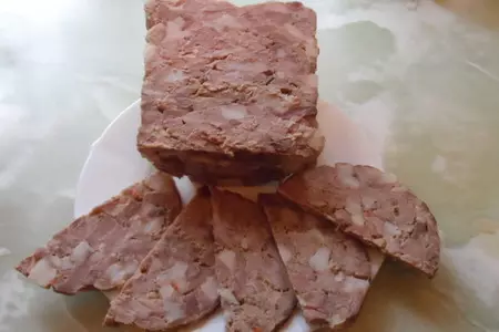 Моё первое мясо из ветчинницы.