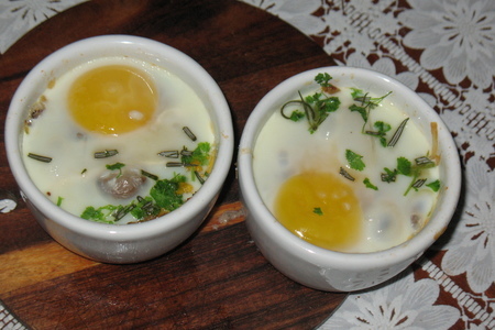 Яйца на завтрак.