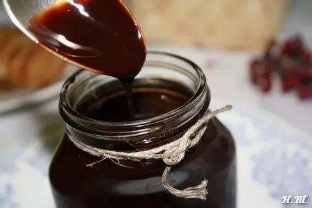 Домашний шоколадный сироп.