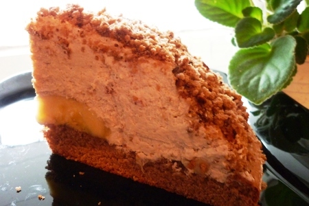 Фото к рецепту: Торт "кротовая горка"  (maulwurftorte)