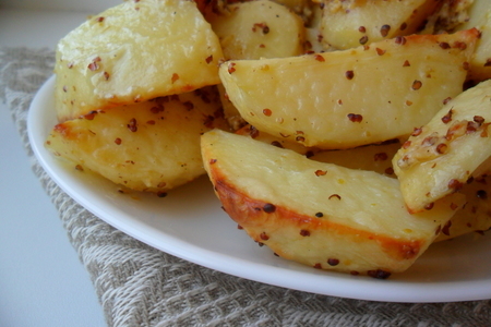 Картофель в горчичном маринаде