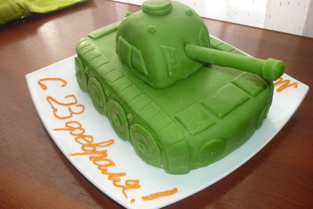 Торт "танк"