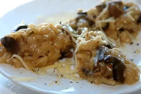 Ризотто с шампиньонами