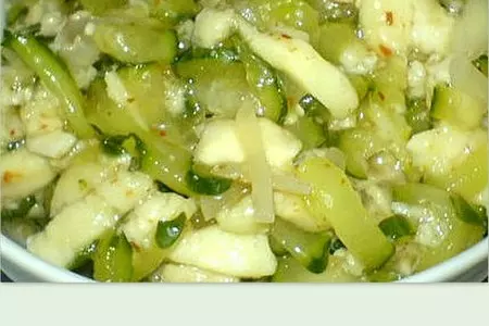 Салат-хе из рыбы