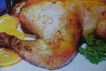 Фото к рецепту: Курица в вине с чесноком