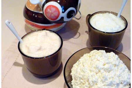 Йогурт и творог=домашняя молочная кухня