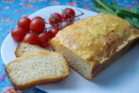 Пивной хлеб с луком и сыром
