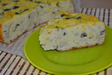Запеканка-торт из цветной капусты