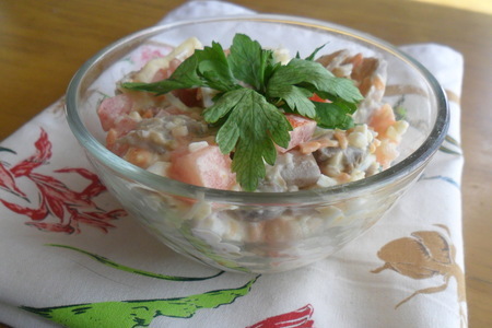 Фото к рецепту: Голландский салат из "чайной ложки"