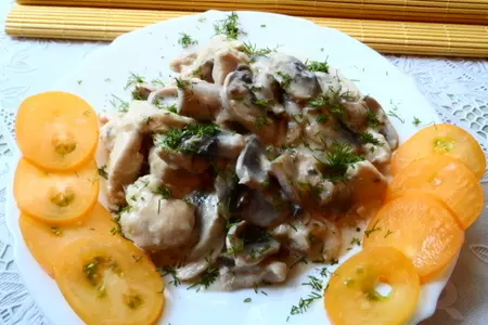 Жульен на скорую руку(фм ужин за 150р)