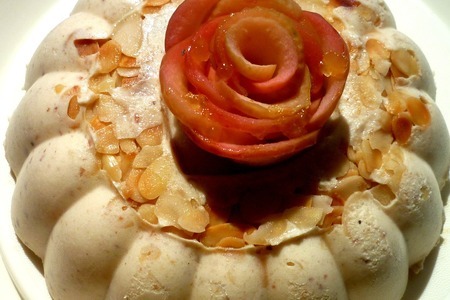 Фото к рецепту: Парфе из печёных яблок