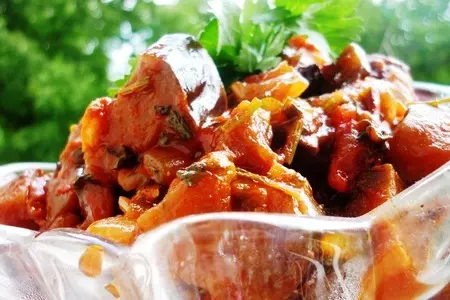 Баклажаны с восточной ноткой