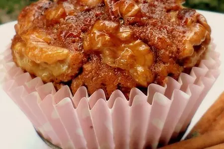 Маффины с яблоком и орехами. (продолжение темы рецептов турецкой кухни).
