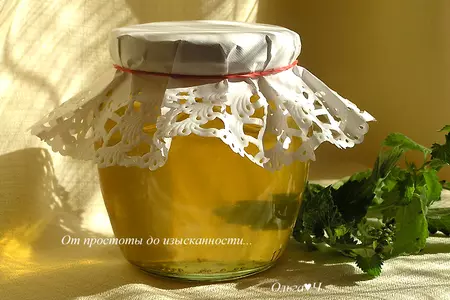 Сироп из мелиссы с лимоном