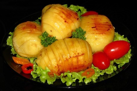 Картофель печеный  (тест-драйв)