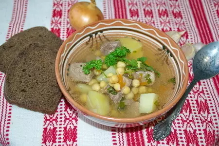 Суп с нутом