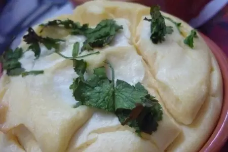 Запеканка из творога с брокколи