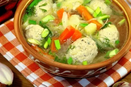 Куриный суп с молодой капустой « летние грезы в зимний день» ( тест –драйв)