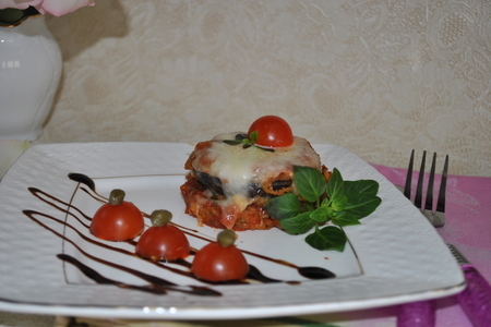 Melanzane alla parmigiana (пармиджана из баклажанов) 