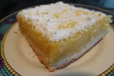 Пирог с лимоном