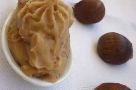 Пюре и крем из каштанов