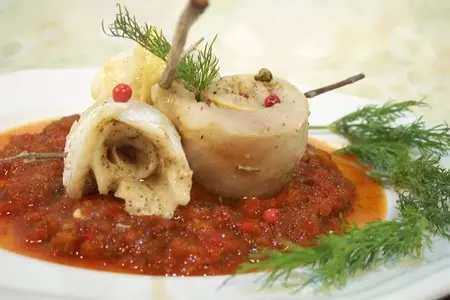 Пряные рыбные шашлычки