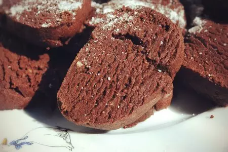 Кокосовое шоколадное сабле