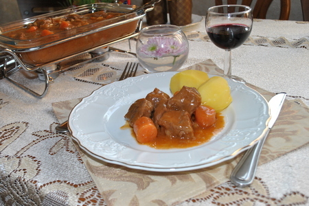 «boeuf bourguignon» по-домашнему для дмитрия нагиева