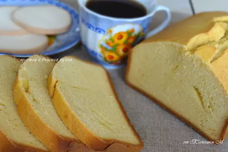 Хлеб кукурузно-яичный без дрожжей для шефа (хлебопечка)